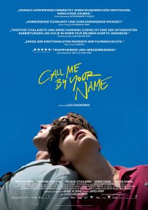 Call Me By Your name Plakat