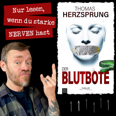 Autor Thomas Herzsprung präsentiert: Blutbote (Foto: privat)